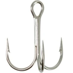 HAMEÇON TRIPLE PÊCHE HOOK TRIPLE NICKEL -Pêche Passion Soldes hamecon triple peche hook triple nickel 2