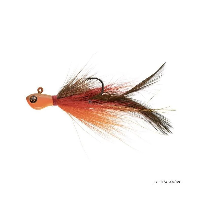 Leurre Sakura R Jig Bucktail 14g (FT - Fire Tension) 1 Leurre Sakura R Jig Bucktail 14g (FT - Fire Tension)