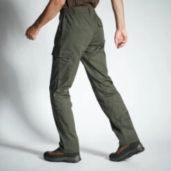 PANTALON CARGO RESISTANT STEPPE 300 VERT 11 PANTALON CARGO RESISTANT STEPPE 300 VERT -Pêche Passion Soldes pantalon cargo resistant steppe 300 vert 2
